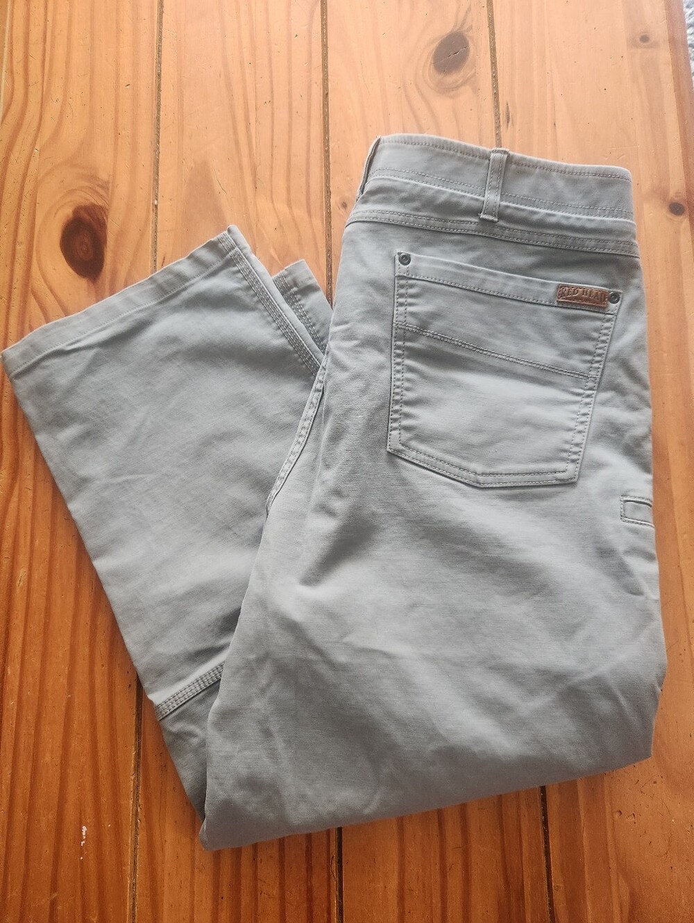 Red Head Ultimate Work Pants Men's Gray Size 36/30